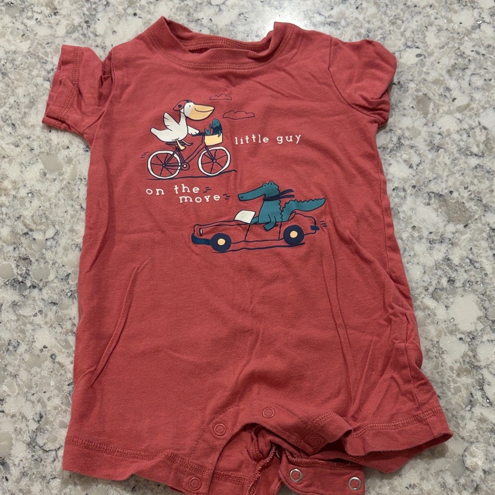 Carter's Coral Romper